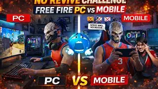 NO REVIVE CHALLENGE FREE FRIE PC VS MOBILE ❤️&zwj;🔥
