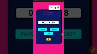 How to make timer in JavaScript Part 2 #javascript #js #html #css #html5 #css3 #coding