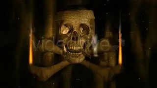 Skull and Crossbones Pirate Animation Motion Graphics