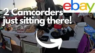 These 2 Camcorders were just sitting there! I HAD to pick them up! - eBay Reseller