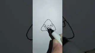 Chuck Angry Birds Drawing Easy  #drawing #easy