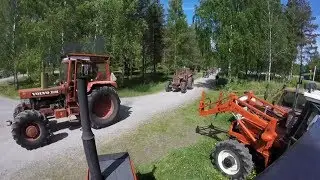 Traktorparad i Nora nationaldagen 2016