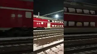 SLOVAKIA RAILWAYS  STADLER KISS  Odchod vlaku R 10704 ZSSK a.s.
