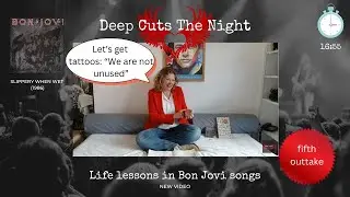 #34 Deep Cuts the Night | life lessons in Bon Jovi songs