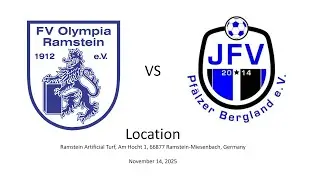 FV Olympia Ramstein vs JFV Pf&auml;lzer Bergland