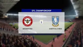 Brentford vs Sheffield Wednesday | EFL Championship (24/02/2021) | Fifa 21
