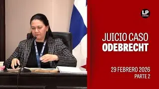 En vivo: Día 10 de juicio por el caso Odebrecht - 29 de enero de 2026 (Parte 2)
