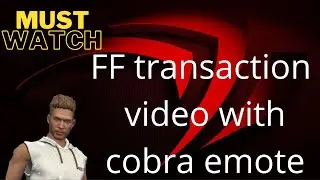 Free Fire transaction video on cobra emote || must watch || #freefiretransaction