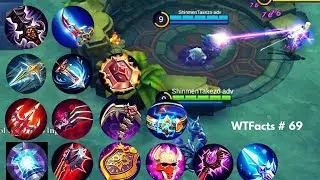 ZHASK SKILL1 and ITEM PASSIVES EXPERIMENT | WTFacts # 69 | Mobile Legends