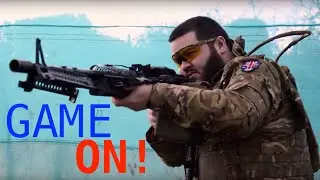 English and Welsh Fight it out in Airsoft! Mid Wales Airsoft Visit | England vs Wales Hype Up
