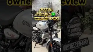5000km done ✅ ownership review of guerrilla 450 #guerrilla450 #royalenfield #ownership #review #best