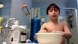 Ice bucket challenge freezing cold