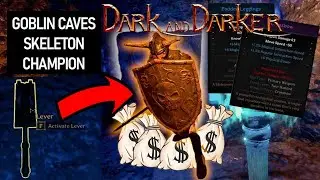 Farming the Skeleton Champion | Dark And Darker Barbarian Gameplay