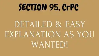 Section 95, CrPC