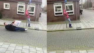 Strong Winds of Storm Eunice Made Skateboard Fun || WooGlobe