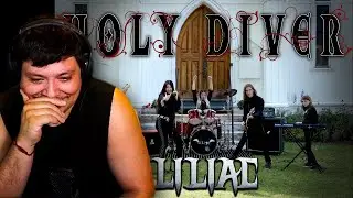 Holy Diver - Liliac (Official Cover Music Video) | Reaction