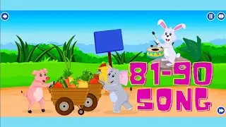 Play and Learn count number song 81 - 90