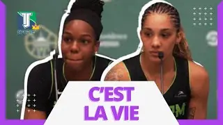 Dominique Malonga and Gabby Williams on their French CONNECTION after Storm LOSE to Aces