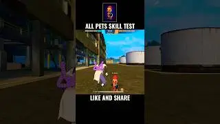ALL PETS SKILL TEST AFTER OB50 (PART-3) || #shorts #ffmax #ff #ob50 #all #pets #skill #test #part3