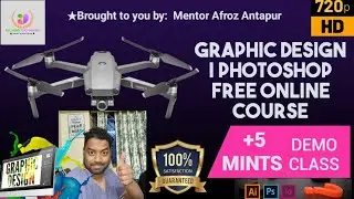 Graphic Design Introduction | Photoshop course in Hindi | Alchemy Digi works | free online class