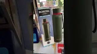 Borosil name print bottle // Customized name print bottle Borosil Trek