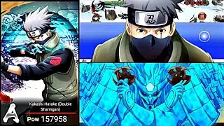 NxB: Kakashi Double Sharingan Showcase | 2 Ultimates