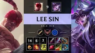 Lee Sin Mid vs Syndra - EUW Grandmaster Patch 25.05