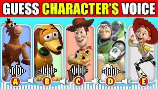 🔊IMPOSSIBLE🔊 Guess The Voice! | Toy Story 5 Movie |🔥Woody, Buzz Lightyear, Bo peep, Jessie, Hamm