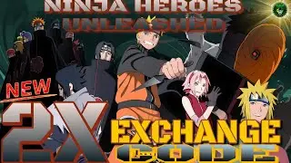 Ninja Heroes Unleashed - New 2X Exchange Code 🎁 #2 Collect Ninja Assemble your Ninja team - android