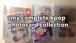 my complete kpop photocard collection (feb 2025) | svt, exo, got7, enhypen, txt, aespa, ive & more!