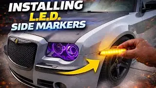 L.E.D. side marker lights on the 300C