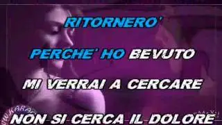 Gianni Morandi - Bella signora (karaoke - fair use)