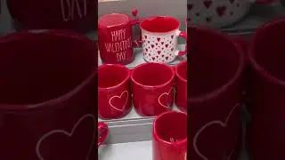Cute Valentine 💌 Mugs at TJ Maxx
