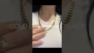 Gorgeous Gold Chain Necklace - Perfect Valentine's Gift! #gold #goldchain