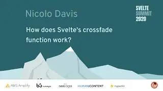 Nicolo Davis: How does Svelte's crossfade function work?