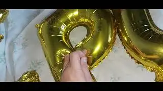 Letter mylar balloons popping(betű f&oacute;la lufik kilyukaszt&aacute;sa)