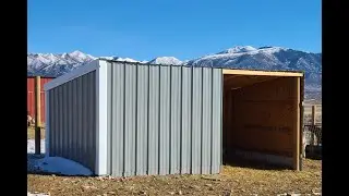Building a Boer Goat Shelter