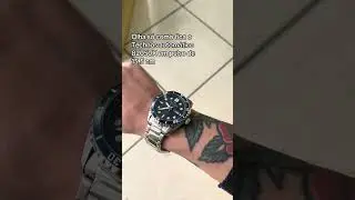 rel&oacute;gio masculino Technos autom&aacute;tico 8205OX/1A no pulso #relogiomasculino