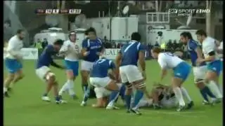 Rugby Italia vs Samoa (24-6) Test Match 2009 2° Tempo