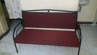 steel iron sofa repair upholstery with fabrics duroflex foam WhatsApp 9841085275