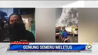 2 Kecamatan di Malang Diguyur Hujan Abu Gunung Semeru