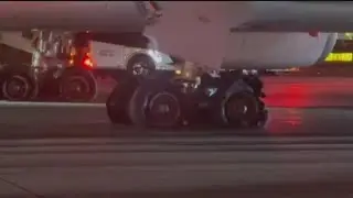 Tires blown out as international fight lands at Hartsfield-Jackson