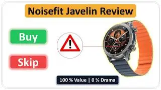 NoiseFit Javelin Review 2026 🔥 AMOLED Display, Bluetooth Calling & Battery | Best Budget Smartwatch