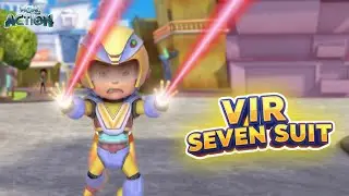 Vir The Robot Boy | Vir Ki Power | Vir Seven Suit Compilation | Wow Action