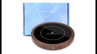 KRGMNHR Coffee Cup Warmer for Desk Use Auto Shut Off with 3-Temperature Settings
