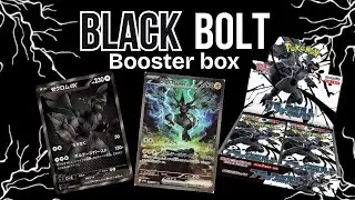 Black Bolt! Full Booster Box Opening - Pokemon TCG - SICK CARDS!!!
