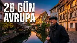 GEZGİN FAZIL 28 GÜNLÜK AVRUPA SEYAHAT PLANI
