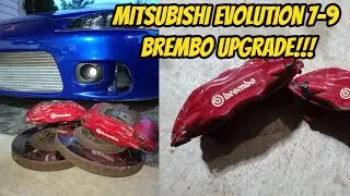 Picking up a CHEAP Evo Brembo Brake Kit for a 2G DSM (FILTHY) - Cleaning & Paint Prep