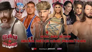 WWE BAD BLOOD DREAM MATCH CARD PREDICTIONS - RERO_CARDS
