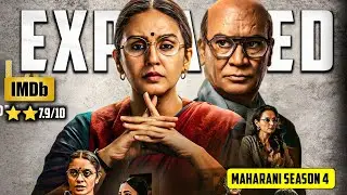 Maharani 🥺 Season 4 Series Explained In Hindi | Huma Qureshi #maharani
